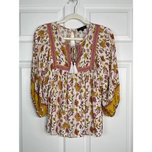 Rachel Zoe Boho Peasant Top